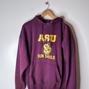 Arizona State University ASU Champion Hoodie 2000s Size XL Pullover